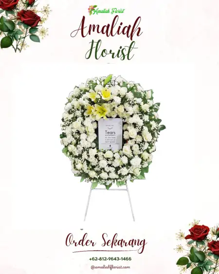 Krans Bunga Duka Peganjaran
